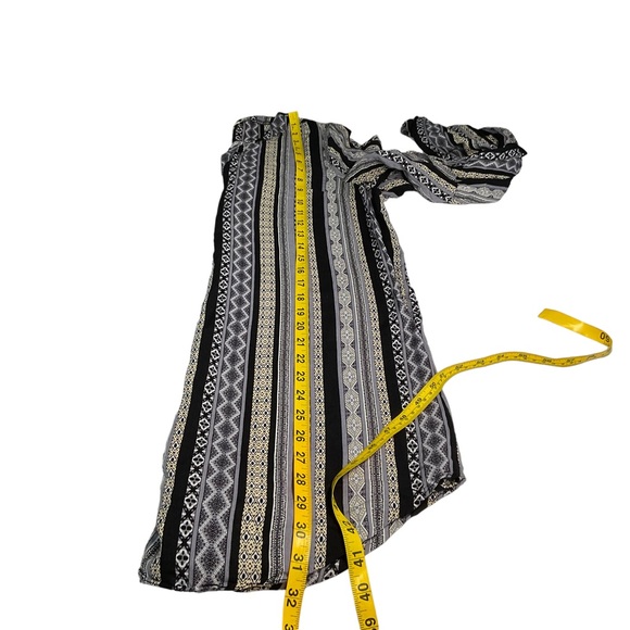 Umgee Aztec Boho Print Peasant Tunic Top Size M - Picture 10 of 13